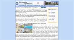 Desktop Screenshot of la-apartments.net